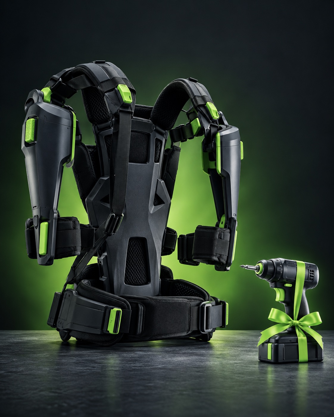 Esoscheletro ExoActive Festool: macchine professionali per la lavorazione del legno