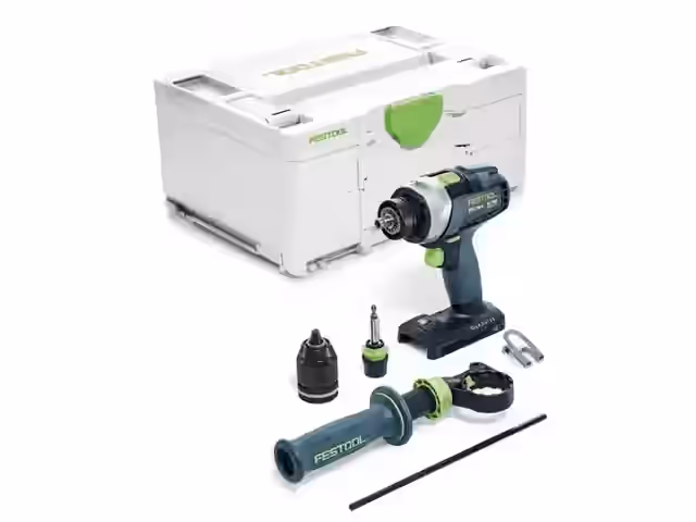 Trapano avvitatore con percussione a batteria QUADRIVE TPC 18/4-Basic
