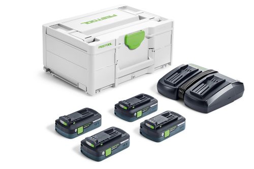 Festool Set Energia SYS 18V 4x4,0/TCL 6 DUO, vista 1