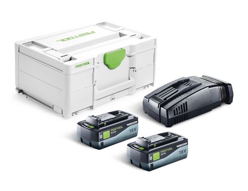 Festool Set Energia SYS 18V 2x8,0/SCA16, vista 1